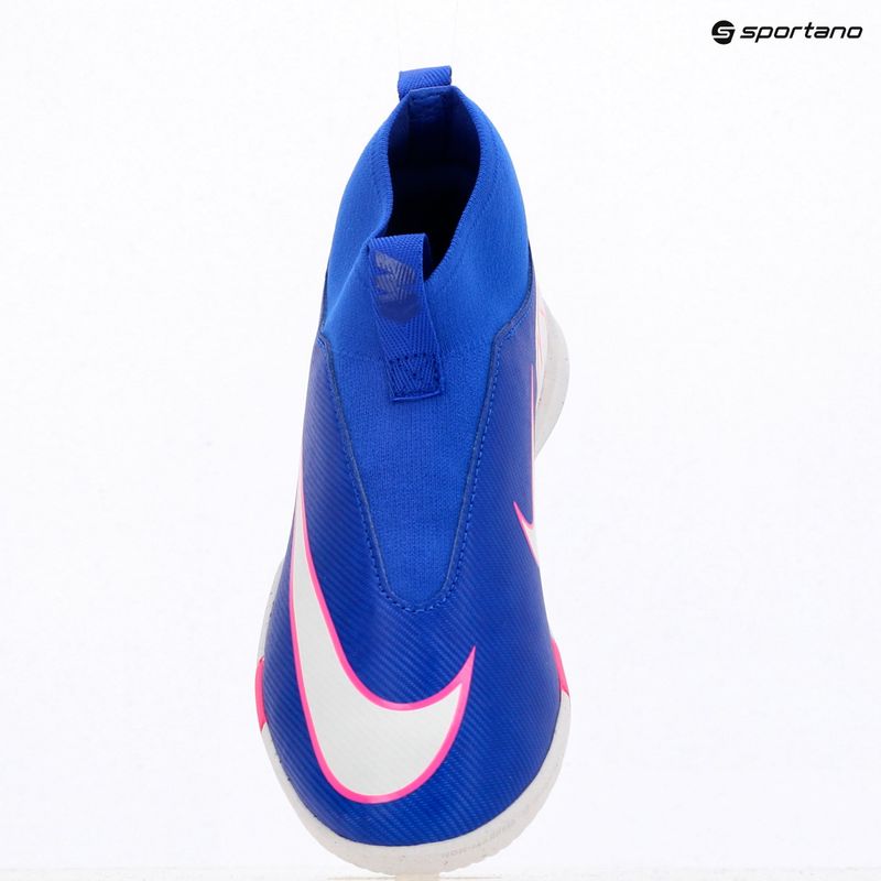 Kinder-Fußballschuhe Nike Mercurial Superfly 10 Academy IC racer blue/white 11