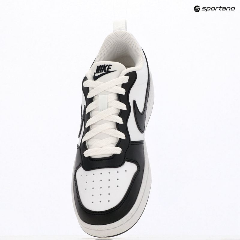 Kinder-Sneaker Nike Court Borough Low Recraft white/black 19