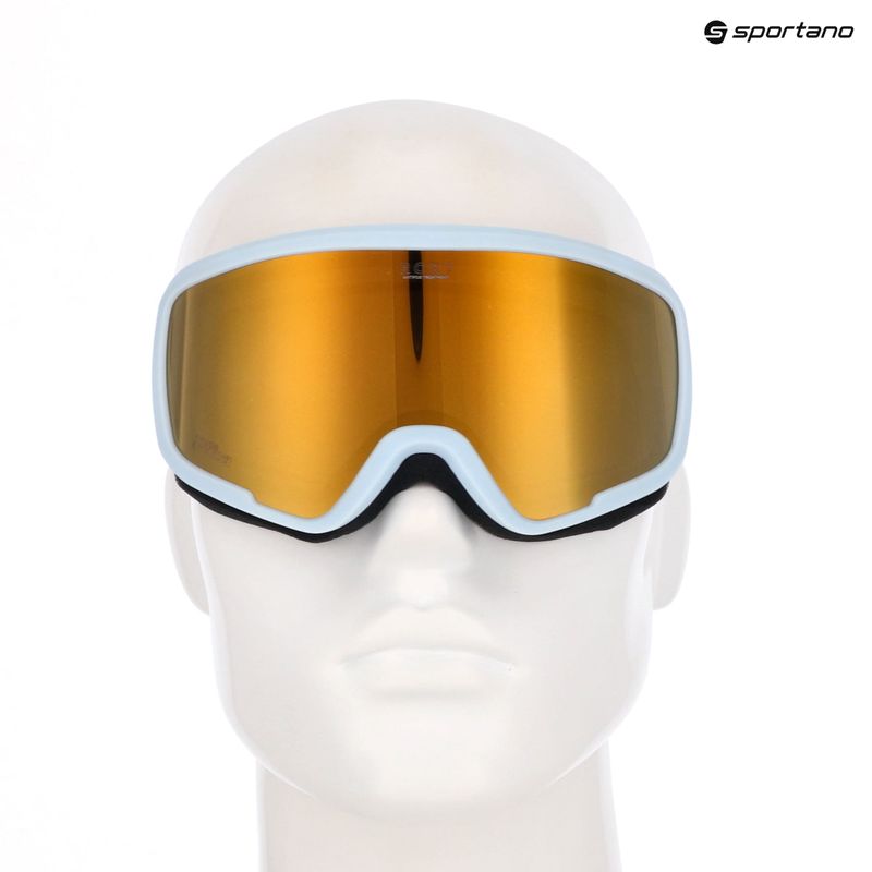 Kinder-Skibrille ROXY Missy big flowers/clux ml light blue 12