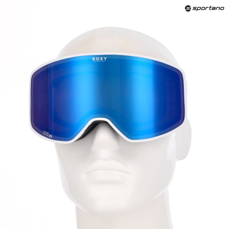 Damen Snowboardbrille ROXY Storm W white/clux ml blue 6