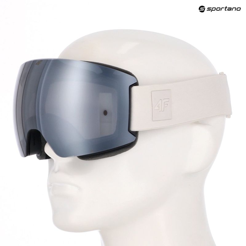 Skibrille 4F U063 white 7