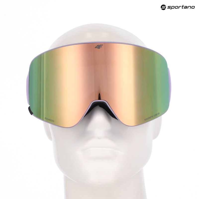 Skibrille 4F U065 light violet 7