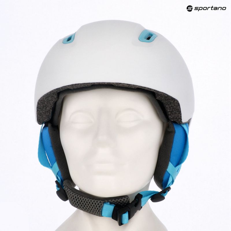 Skihelm Kinder Bollé Atmos Youth white/blue matte 3