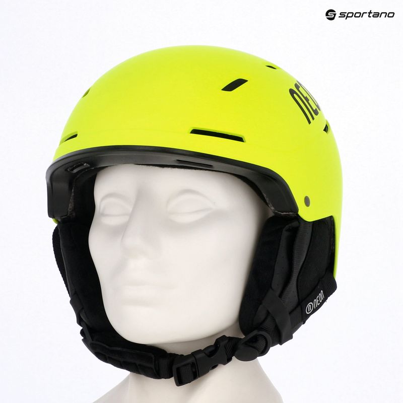 Skihelm Neon Alpha yellow/black 11
