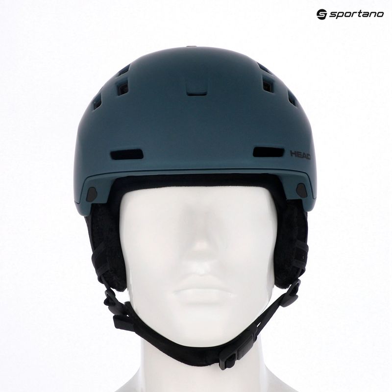 Skihelm HEAD Rev nightgreen 12