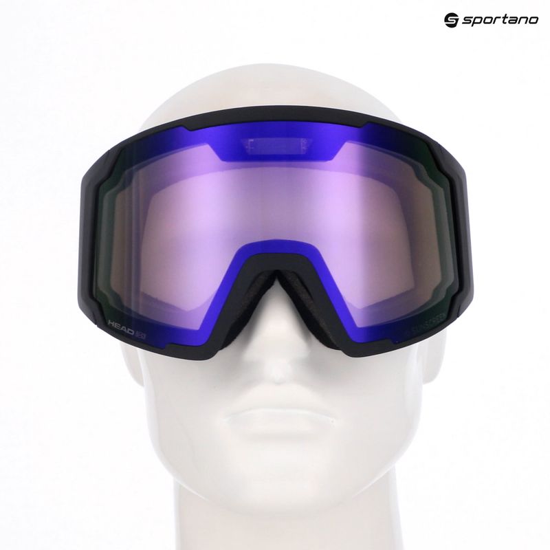 Skibrille HEAD Neves Sunscreen black/blue 13