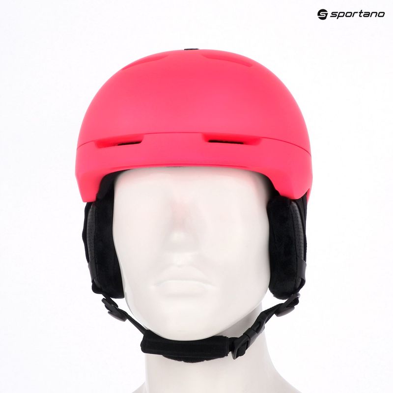 Skihelm Neon Summit pink/white 3