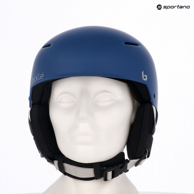 Kinder-Skihelm Bollé Keystone Youth blue matte 3