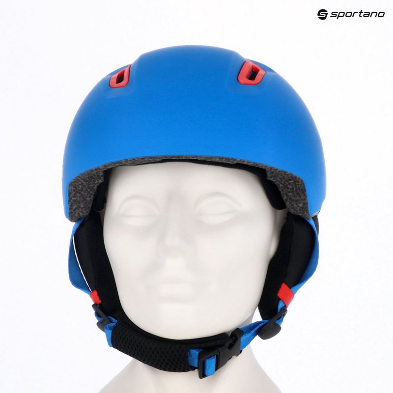Skihelm Kinder Bollé Atmos Youth race blue matte 3