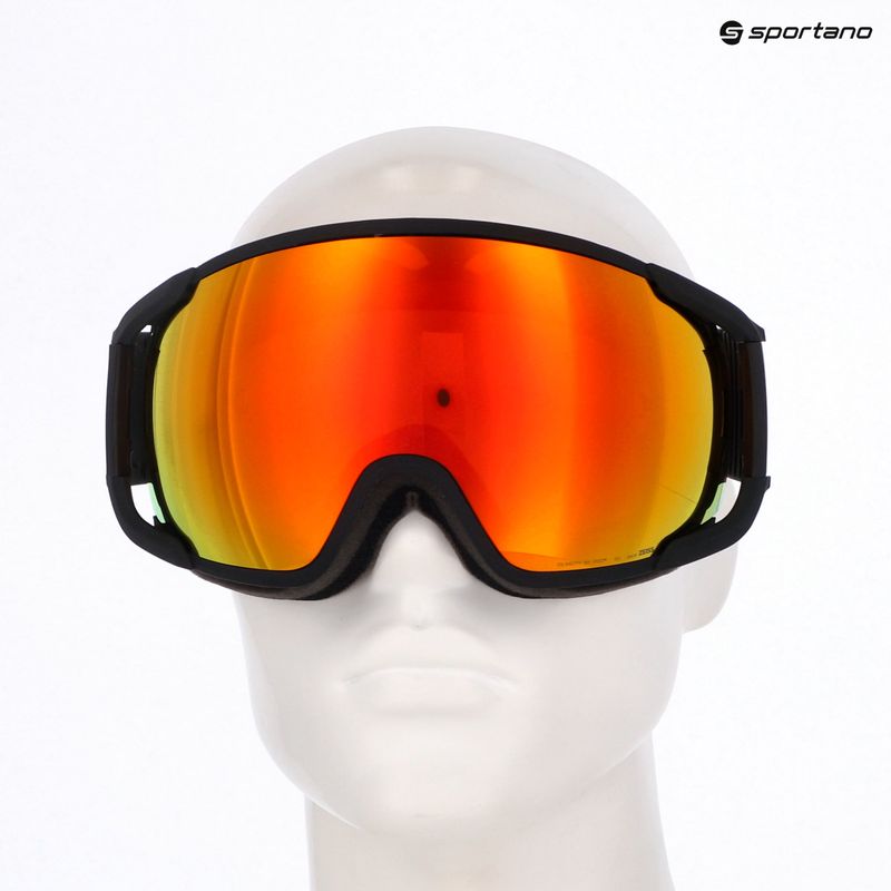 Skibrille POC Zonula uranium black/partly sunny orange 6