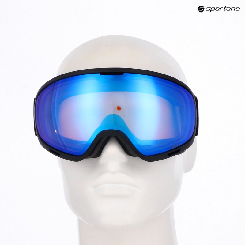 Skibrille SCOTT Unlimited II OTG mineral black/amp illuminator blue chrome 5