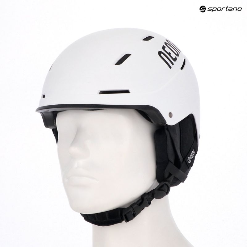Skihelm Neon Alpha white/black 3