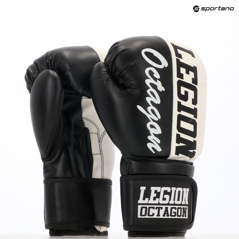 Octagon Legion schwarze Boxhandschuhe 5