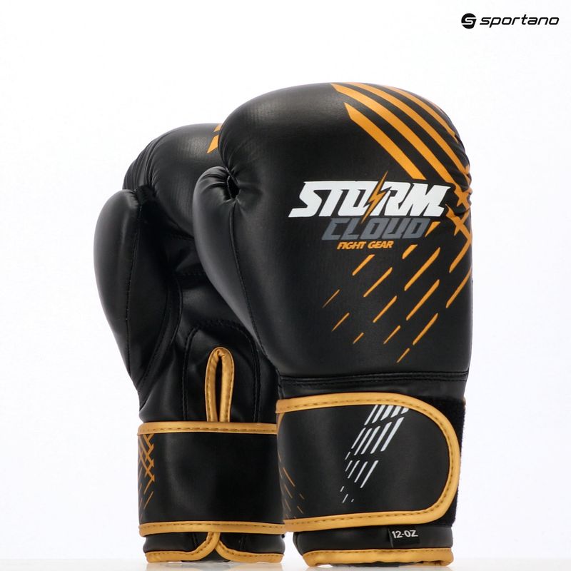 Boxhandschuhe StormCloud Lynx black/gold 9