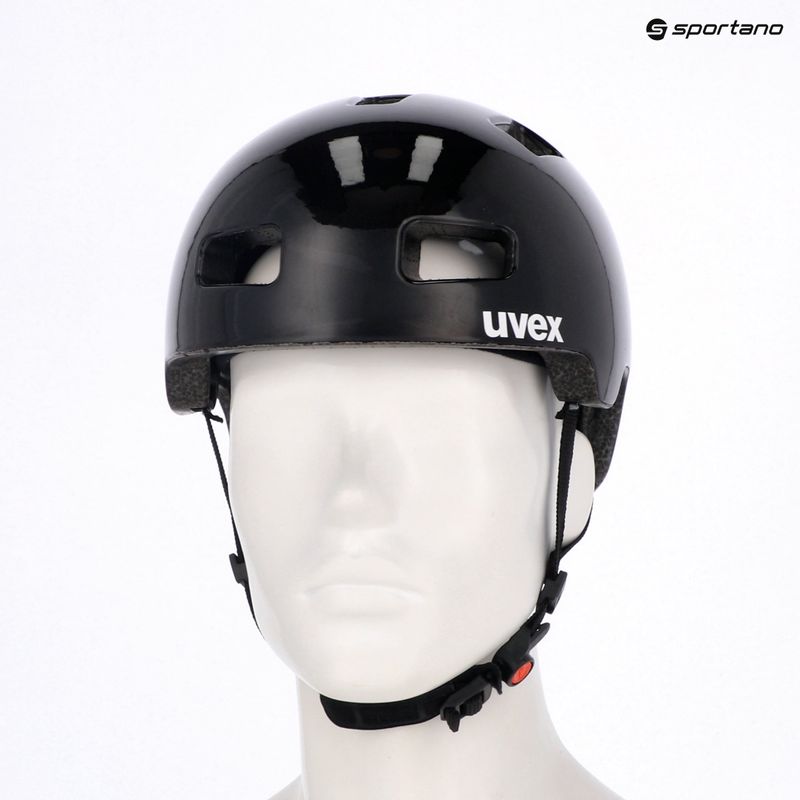 UVEX Kinderfahrradhelm HLMT 4 schwarz 7
