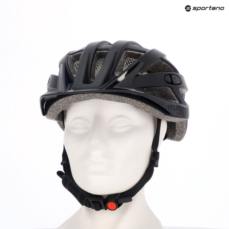 Fahrradhelm UVEX I-vo CC schwarz-matt 7