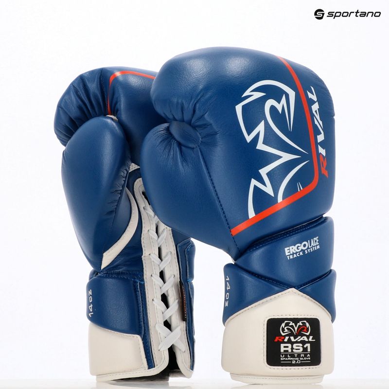 Rival RS1 Ultra Sparring 2.0 Boxhandschuhe blau 3