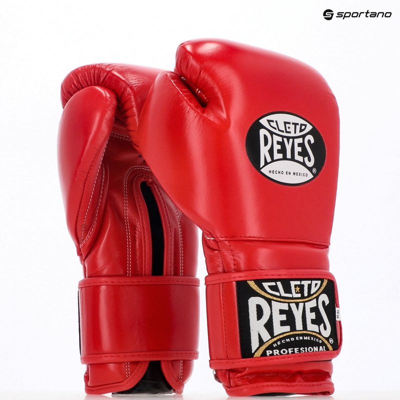 Boxhandschuhe Cleto Reyes Velcro SPaarring red 3