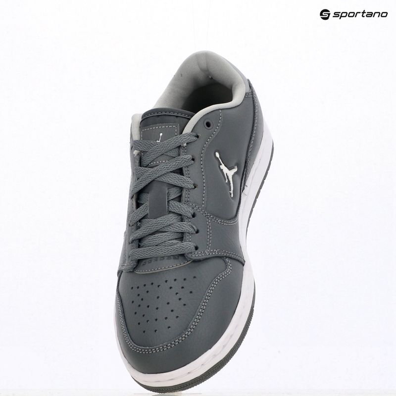 Herren Sneaker Nike Jordan Access Court Low smoke grey/white/light smoke grey 11