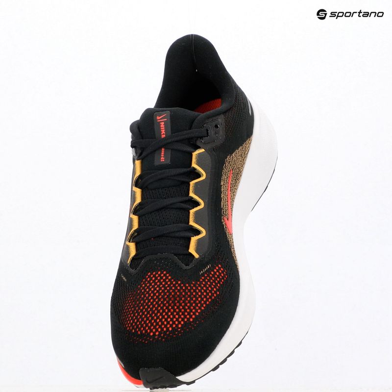 Nike Pegasus 41 Herren-Laufschuhe black/topaz gold/bright crimson 12