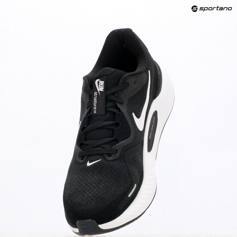 Herren-Laufschuhe Nike Structure 26 black/cool grey/metallic silver/white 11