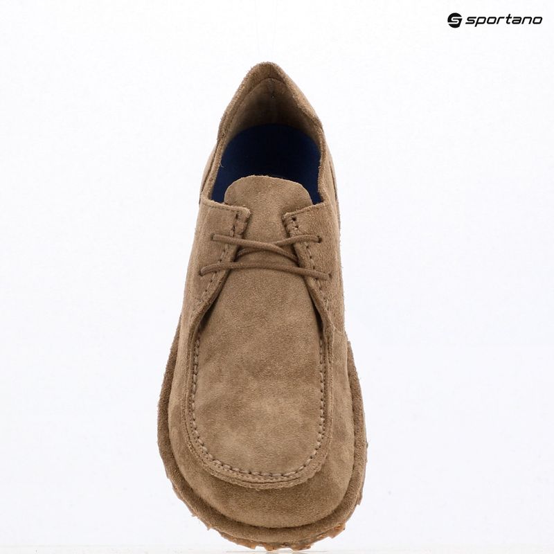 Schuhe BIRKENSTOCK Utti Lace Suede Leather Narrow gray taupe 11