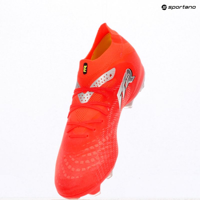 Fußballschuhe PUMA Future 9 Pro FG/AG glowing red/puma white/puma black/puma silver 10