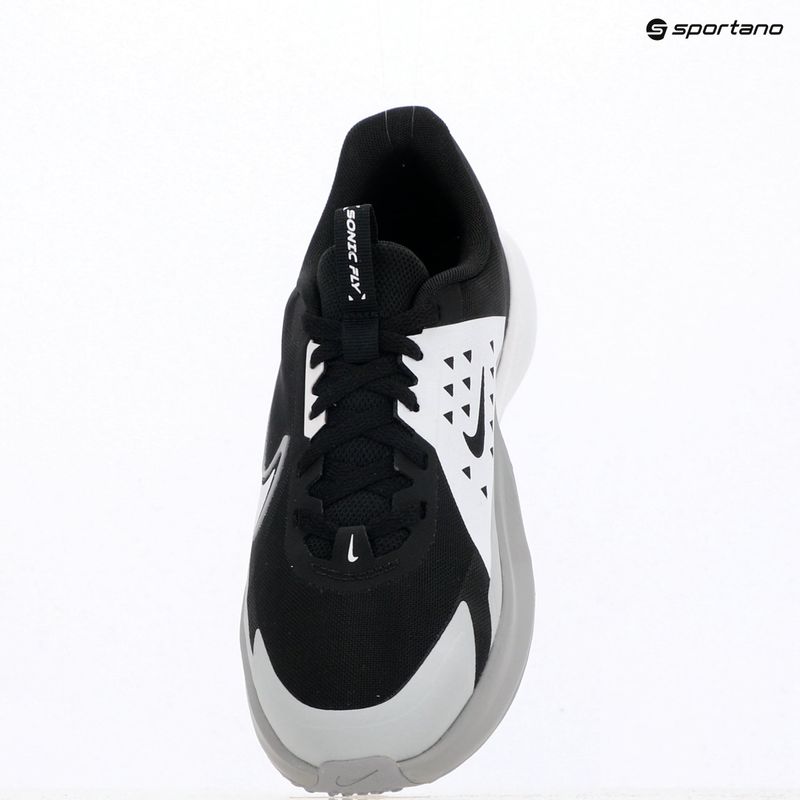 Schuhe Nike Sonic Fly black/wolf grey/white 11