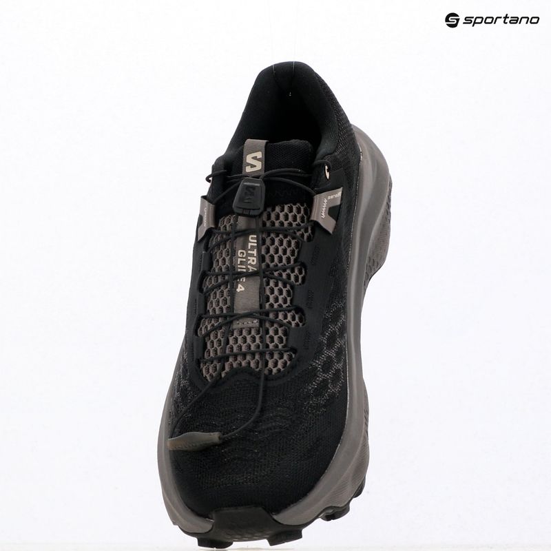 Herren-Laufschuhe Salomon Ultra Glide 4 black/dark gull gray/silver cloud 10