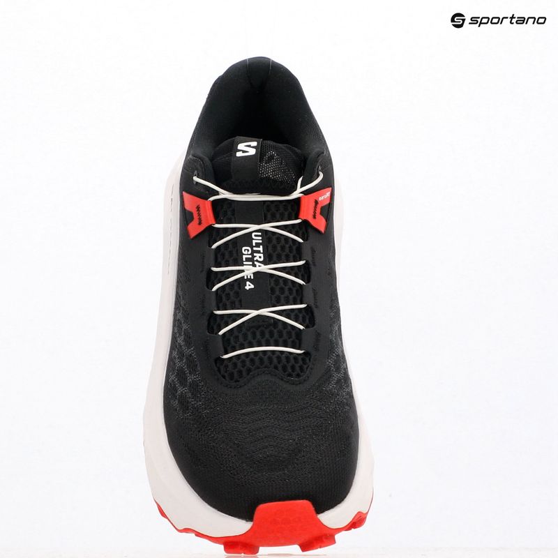 Herren-Laufschuhe Salomon Ultra Glide 4 black/white/fiery red 10