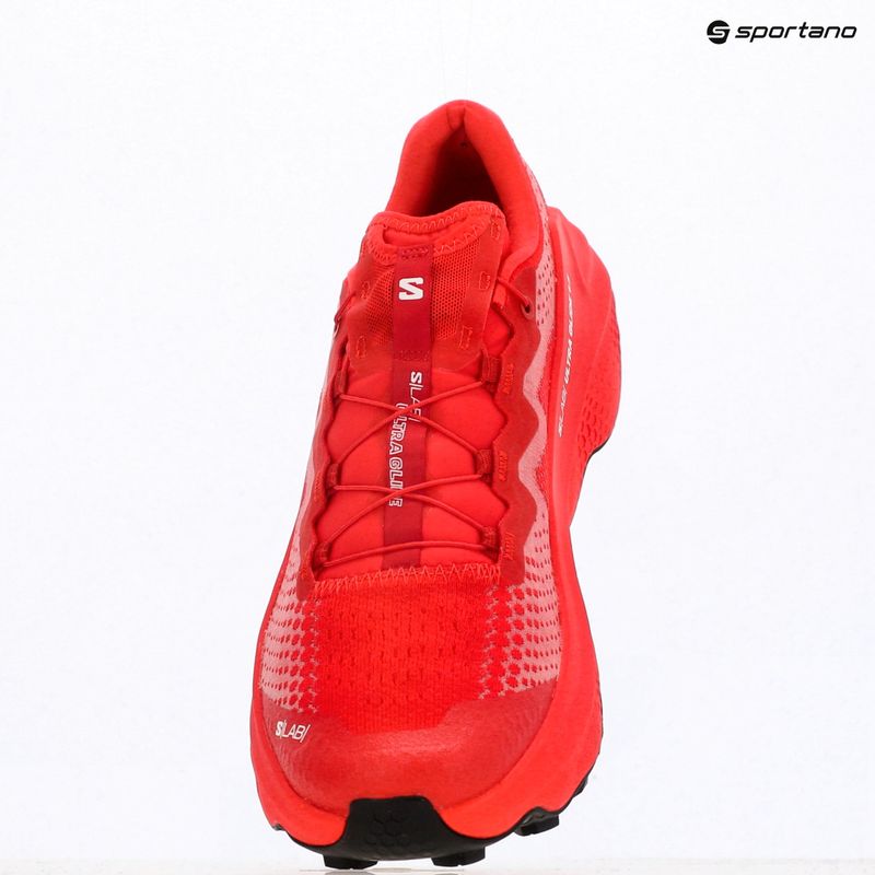 Herren-Laufschuhe Salomon S/LAB Ultra Glide 1.5 white/fiery red/black 11