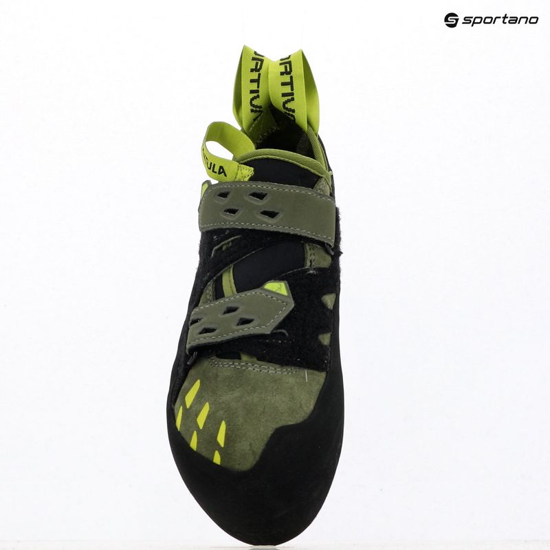 Herren Kletterschuhe La Sportiva Tarantula olive/neon 9