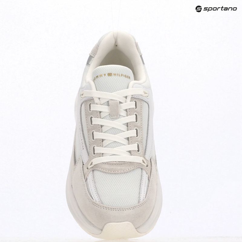 Damen Schuhe Tommy Hilfiger Sporty Chic Runner weiß 9