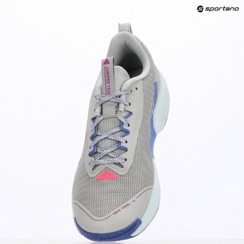 Damen-Laufschuhe Nike Juniper Trail 3 grey fog/sapphire/glacier blue 11