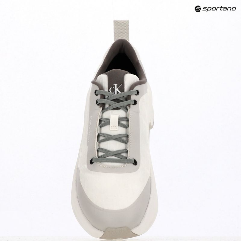 Damenschuhe Calvin Klein Chunky Runner Laceup Mix Aop white/granite road/granite gray 9