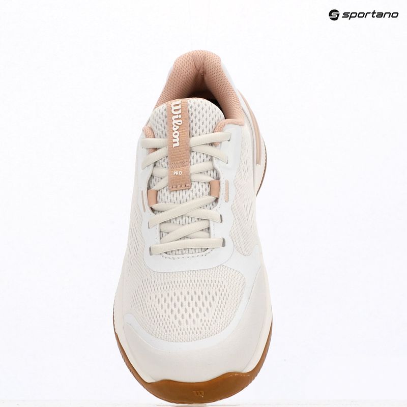 Damentennisschuhe Wilson Intrigue Pro white/cameo rose/gum 19