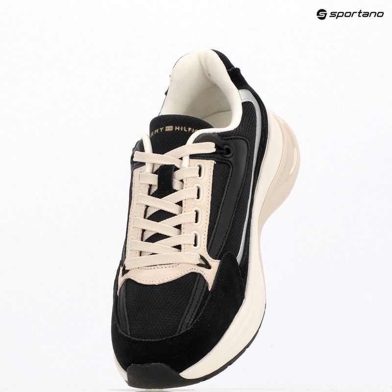Damen Schuhe Tommy Hilfiger Sporty Chic Runner schwarz 9