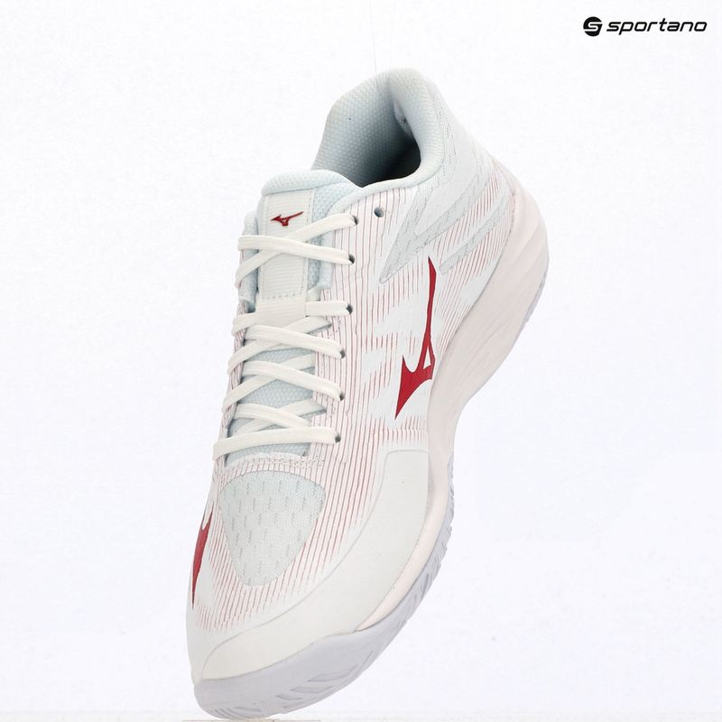 Damen-Volleyballschuhe Mizuno Lightning Select white/rose elegance/lava falls 9