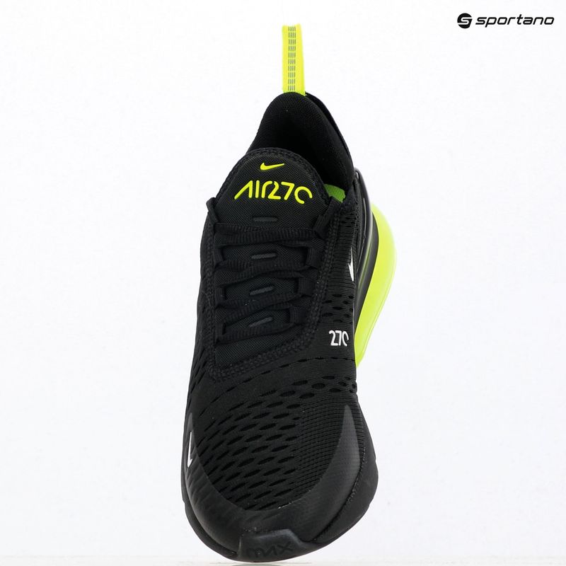 Herrenschuhe Nike Air Max 270 black/volt/reflect silver/white 10