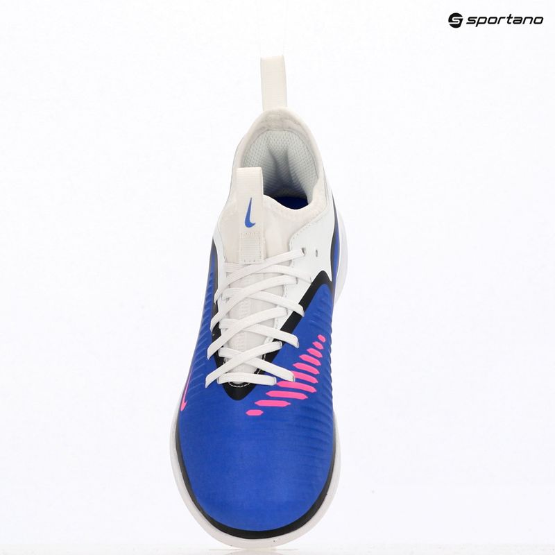 Kinder-Fußballschuhe Nike Jr. Phantom 6 Low Academy IN racer blue/white/pink blast 12