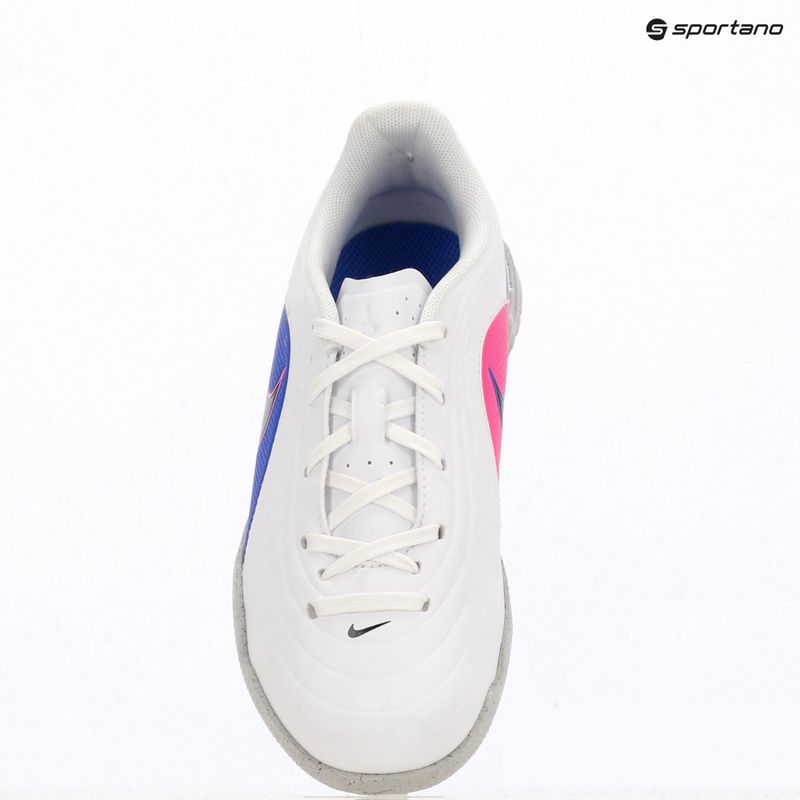 Kinder-Fußballschuhe Nike Tiempo Maestro Club Jr IC white/racer blue/pink blast/black 10