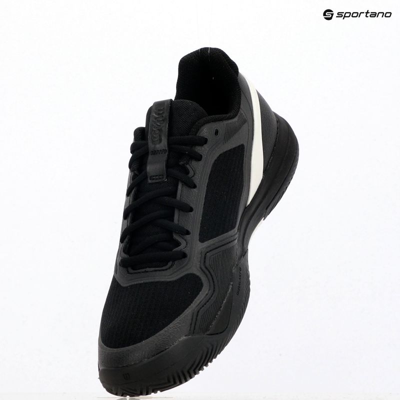 Herren-Tennisschuhe Wilson Rush Pro 5 black/white/stormy weather 9