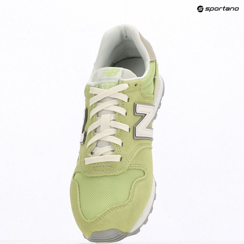 Damenschuhe New Balance Schuhe 373's V2 dry lime/dark silver metallic 9