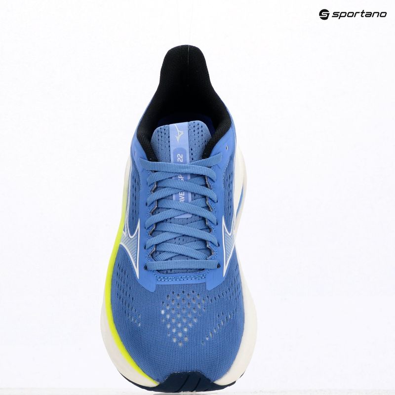 Damen-Laufschuhe Mizuno Wave Inspire 22 ultramarine/white/lightning yellow 12