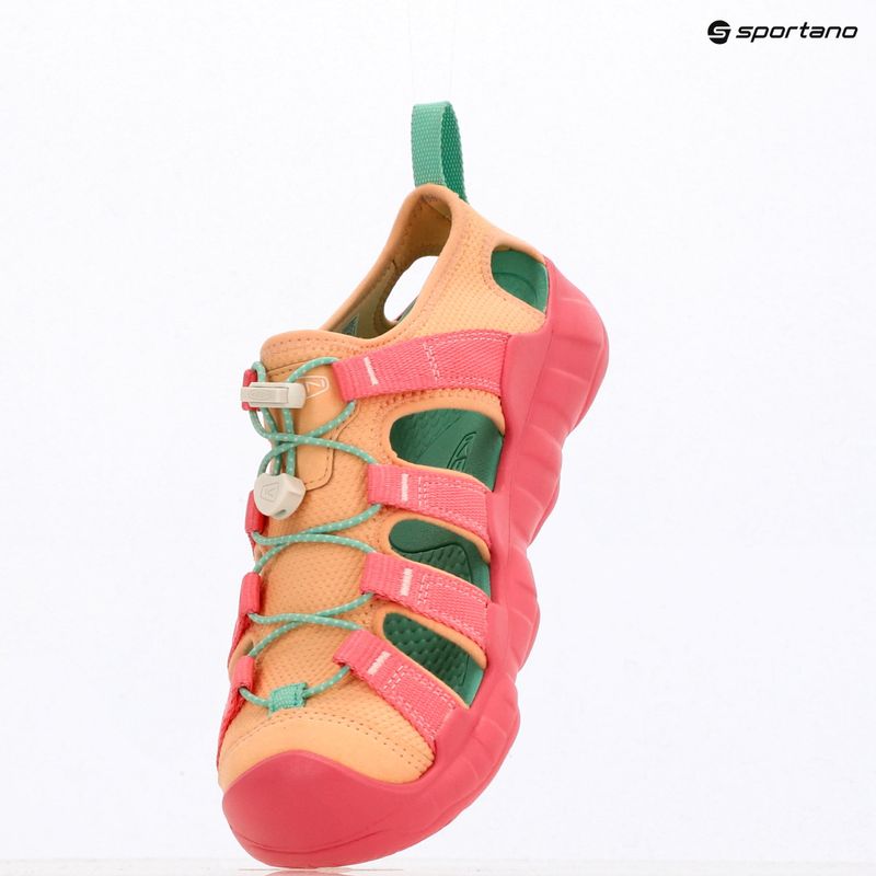 Kindersandalen KEEN Hyperport H2 pink lemonade/peach fuzz 9
