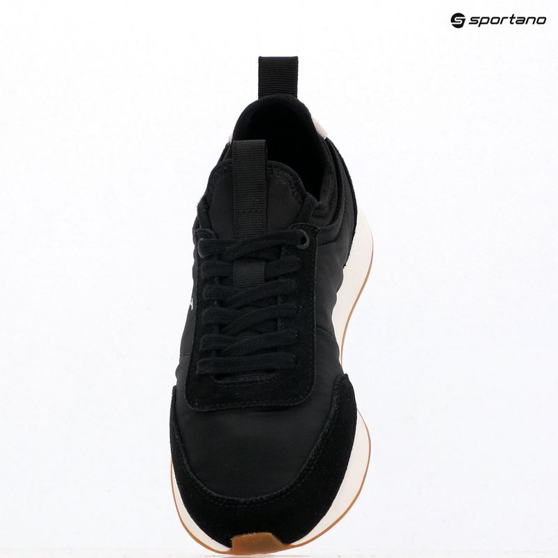 Damenschuhe Calvin Klein YW0YW02060 Retro Runner Sock Laceup Mix Matt black/bright white 9