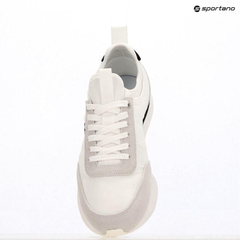 Damenschuhe Calvin Klein YW0YW02060 Retro Runner Sock Laceup Mix Matt bright white/black/marshmallow 9