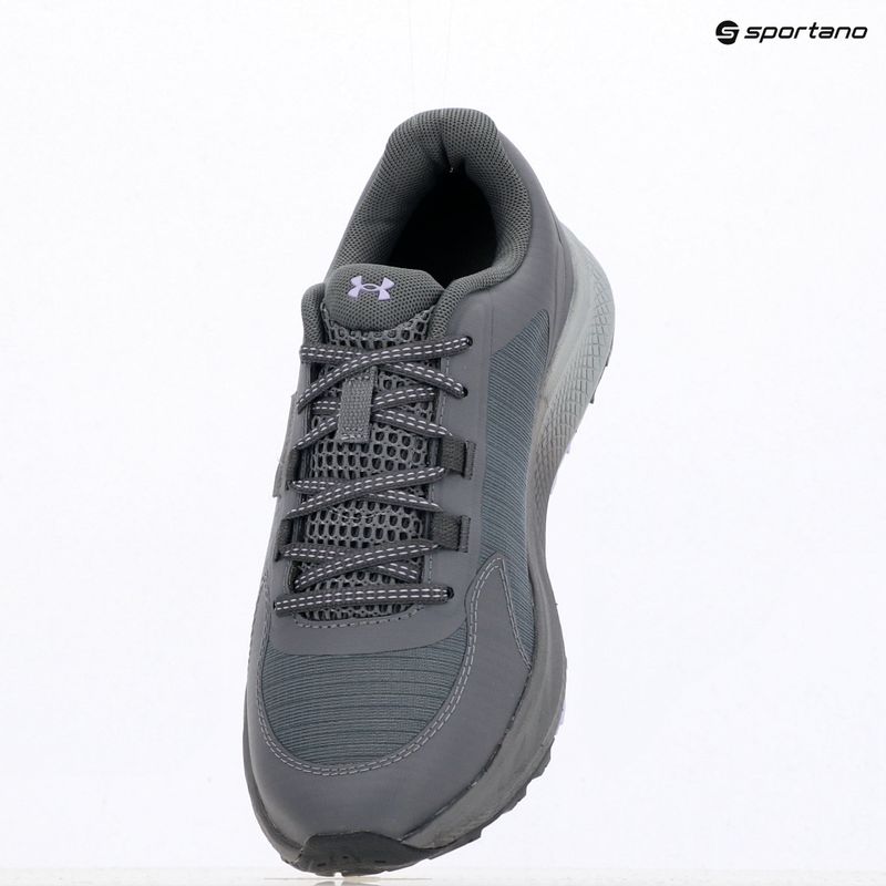 Damen-Laufschuhe  Under Armour Charged Bandit Trail 3 titan grey/castlerock/purple crest 9