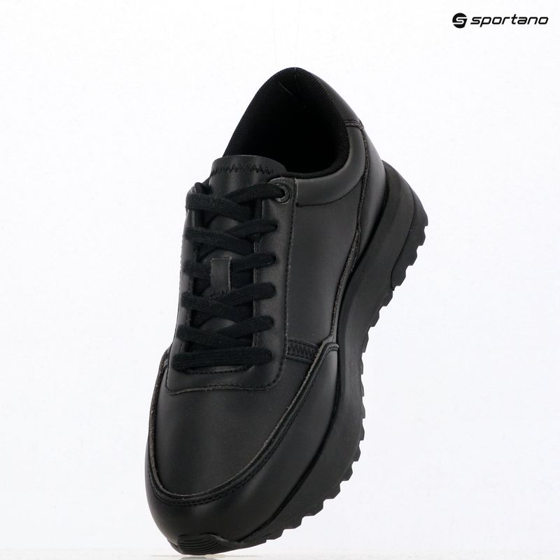 Herrenschuhe Calvin Klein HM0HM02146 City Runner Laceup Leather triple black 9