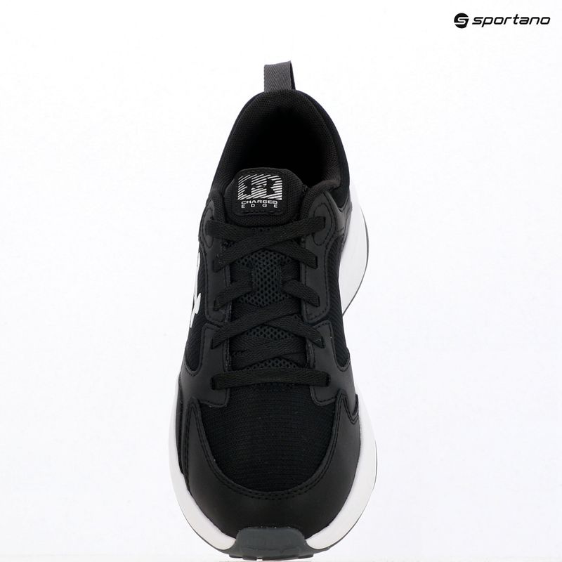 Herren Trainingsschuhe Under Armour Charged Edge black/castlerock/white 9
